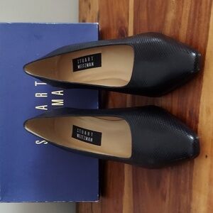 Vintage Stuart Weitzman  Ossarah Chex Calf Heels 10.5 AA Womens Black